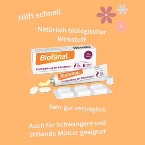 BIOFANAL Kombipackung b.Scheidenpilz Vagtab.+Salbe