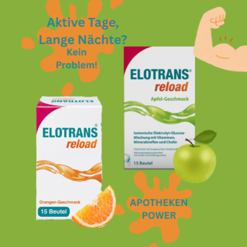 ELOTRANS reload Elektrolyt-Pulver Apfel Btl.